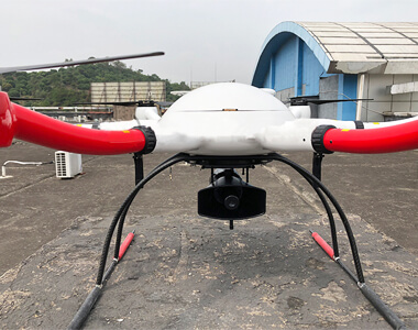 UAV Megaphone and Drone Speaker for Real-time Speaking broadcast and SD Card audio file display